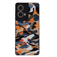 Θήκη Sonique Camouflage Army Series για Motorola Moto G85 5G Πορτοκαλί