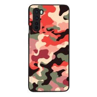 Θήκη Sonique Camouflage Army Series για OnePlus Nord Κόκκινο