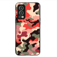 Θήκη Sonique Camouflage Army Series για OnePlus Nord 2 5G Κόκκινο