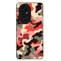 Θήκη Sonique Camouflage Army Series για Honor 200 Pro 5G Κόκκινο