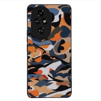 Θήκη Sonique Camouflage Army Series για Honor 200 Pro 5G Πορτοκαλί