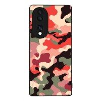 Θήκη Sonique Camouflage Army Series για Honor 70 5G Κόκκινο