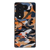 Θήκη Sonique Camouflage Army Series για Honor 70 5G Πορτοκαλί