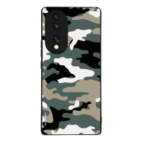 Θήκη Sonique Camouflage Army Series για Honor 70 5G Χακί