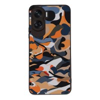 Θήκη Sonique Camouflage Army Series για Honor 90 Lite 5G Πορτοκαλί