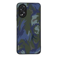 Θήκη Sonique Camouflage Army Series για Oppo A38 Μπλε 01
