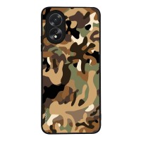Θήκη Sonique Camouflage Army Series για Oppo A38 Καφέ