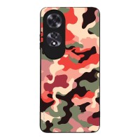 Θήκη Sonique Camouflage Army Series για Oppo A60 Κόκκινο