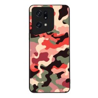 Θήκη Sonique Camouflage Army Series για Oppo Find X5 Pro 5G Κόκκινο
