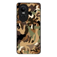 Θήκη Sonique Camouflage Army Series για Oppo Reno10 5G Καφέ