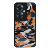 Θήκη Sonique Camouflage Army Series για Oppo Reno11 F 5G Πορτοκαλί