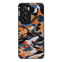 Θήκη Sonique Camouflage Army Series για Oppo Reno12 5G Πορτοκαλί