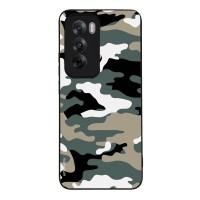 Θήκη Sonique Camouflage Army Series για Oppo Reno12 5G Χακί