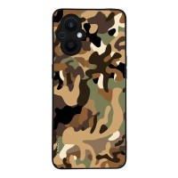 Θήκη Sonique Camouflage Army Series για Oppo Reno7 Lite 5G / Oppo Reno8 Lite 5G Καφέ