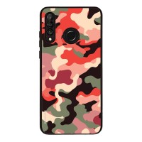 Θήκη Sonique Camouflage Army Series για Huawei P30 Lite Κόκκινο