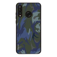 Θήκη Sonique Camouflage Army Series για Huawei P30 Lite Μπλε 01