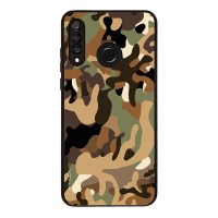 Θήκη Sonique Camouflage Army Series για Huawei P30 Lite Καφέ