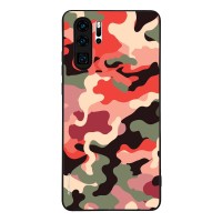 Θήκη Sonique Camouflage Army Series για Huawei P30 Pro Κόκκινο