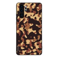 Θήκη Sonique Camouflage Army Series για Huawei P30 Pro Καφέ 01