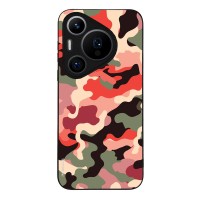 Θήκη Sonique Camouflage Army Series για Huawei Pura 70 Pro Κόκκινο