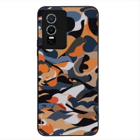 Θήκη Sonique Camouflage Army Series για VIVO Y74s / VIVO Y76 5G Πορτοκαλί