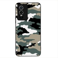 Θήκη Sonique Camouflage Army Series για VIVO Y74s / VIVO Y76 5G Χακί