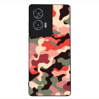 Θήκη Sonique Camouflage Army Series για Motorola Edge 50 Fusion 5G Κόκκινο