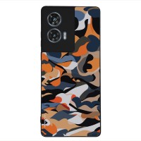 Θήκη Sonique Camouflage Army Series για Motorola Edge 50 Fusion 5G Πορτοκαλί