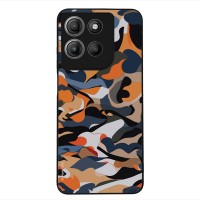 Θήκη Sonique Camouflage Army Series για Motorola Moto G15 4G / Moto G15 Power Πορτοκαλί