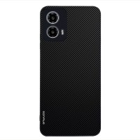 Θήκη Sonique Carbon Series για Motorola Moto G34 5G Μαύρο