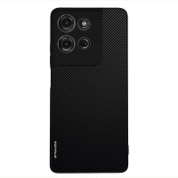 Θήκη Sonique Carbon Series για Motorola Moto G75 5G Μαύρο