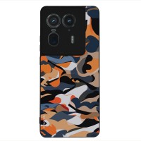 Θήκη Sonique Camouflage Army Series για Motorola Edge 50 Ultra Πορτοκαλί