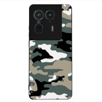 Θήκη Sonique Camouflage Army Series για Motorola Edge 50 Ultra Χακί