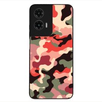 Θήκη Sonique Camouflage Army Series για Motorola Moto G35 5G Κόκκινο