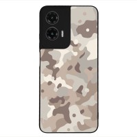 Θήκη Sonique Camouflage Army Series για Motorola Moto G35 5G Μπεζ
