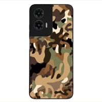 Θήκη Sonique Camouflage Army Series για Motorola Moto G35 5G Καφέ