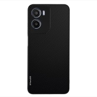 Θήκη Sonique Carbon Series για Motorola Moto G05 4G / Moto E15 4G Μαύρο