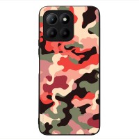 Θήκη Sonique Camouflage Army Series για Honor 70 Lite 5G Κόκκινο
