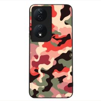Θήκη Sonique Camouflage Army Series για Honor 90 Smart 5G / Honor X7b Κόκκινο