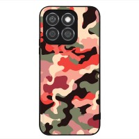 Θήκη Sonique Camouflage Army Series για Honor X8b Κόκκινο