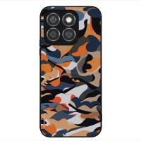 Θήκη Sonique Camouflage Army Series για Honor X8b Πορτοκαλί
