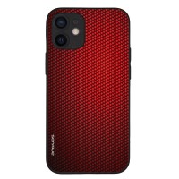 Θήκη Sonique Carbon Series για Apple iPhone 12 mini Κόκκινο