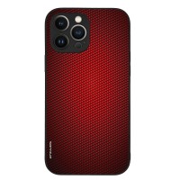 Θήκη Sonique Carbon Series για Apple iPhone 13 Pro Max Κόκκινο