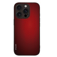 Θήκη Sonique Carbon Series για Apple iPhone 16 Pro Κόκκινο