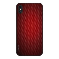 Θήκη Sonique Carbon Series για Apple iPhone XS MAX Κόκκινο