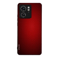 Θήκη Sonique Carbon Series για Motorola Edge 40 5G Κόκκινο