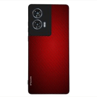 Θήκη Sonique Carbon Series για Motorola Edge 50 Fusion 5G Κόκκινο