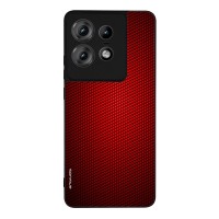 Θήκη Sonique Carbon Series για Motorola Edge 50 Pro 5G Κόκκινο