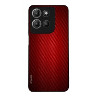 Θήκη Sonique Carbon Series για Motorola Moto G15 4G / Moto G15 Power Κόκκινο