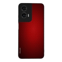Θήκη Sonique Carbon Series για Motorola Moto G35 5G Κόκκινο